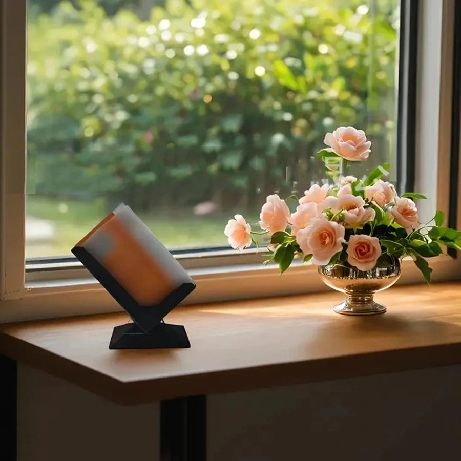 Business card holder for purchasing products, minimalist design, desk organizer, modern desktop storage solution, perfect gift