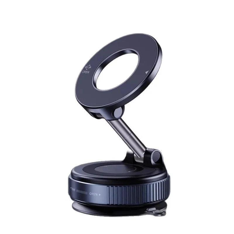 Mobile phone holder magnetic car vacuum adsorption rotating folding two-way suction cup dedicated portable home use