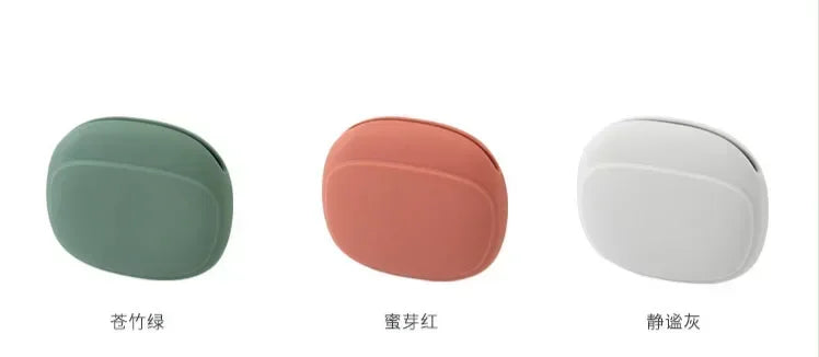 Portable Data Cable Headphone Storage Box Simple Mobile Phone Data Cable Organizing Bag Silicone Storage Box Cute Coin Purse