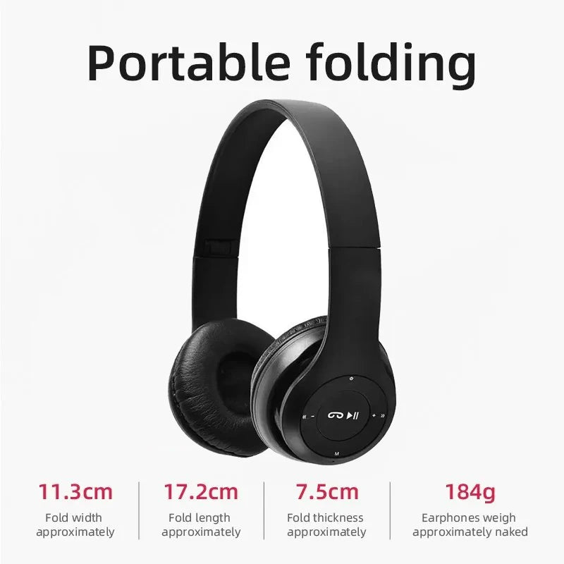 Wireless Bluetooth Headphones - Noise Cancelling Over-Ear