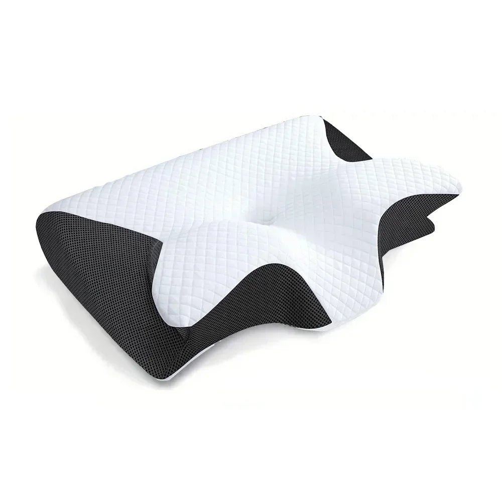 Butterfly Memory Foam Neck Pillow for Pain Relief