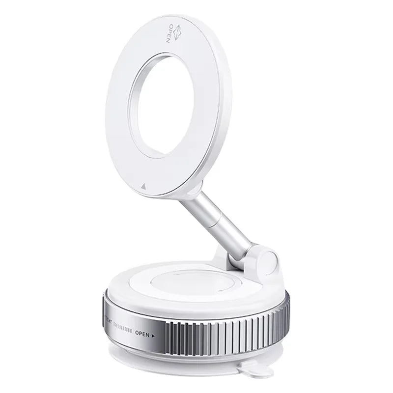 Mobile phone holder magnetic car vacuum adsorption rotating folding two-way suction cup dedicated portable home use