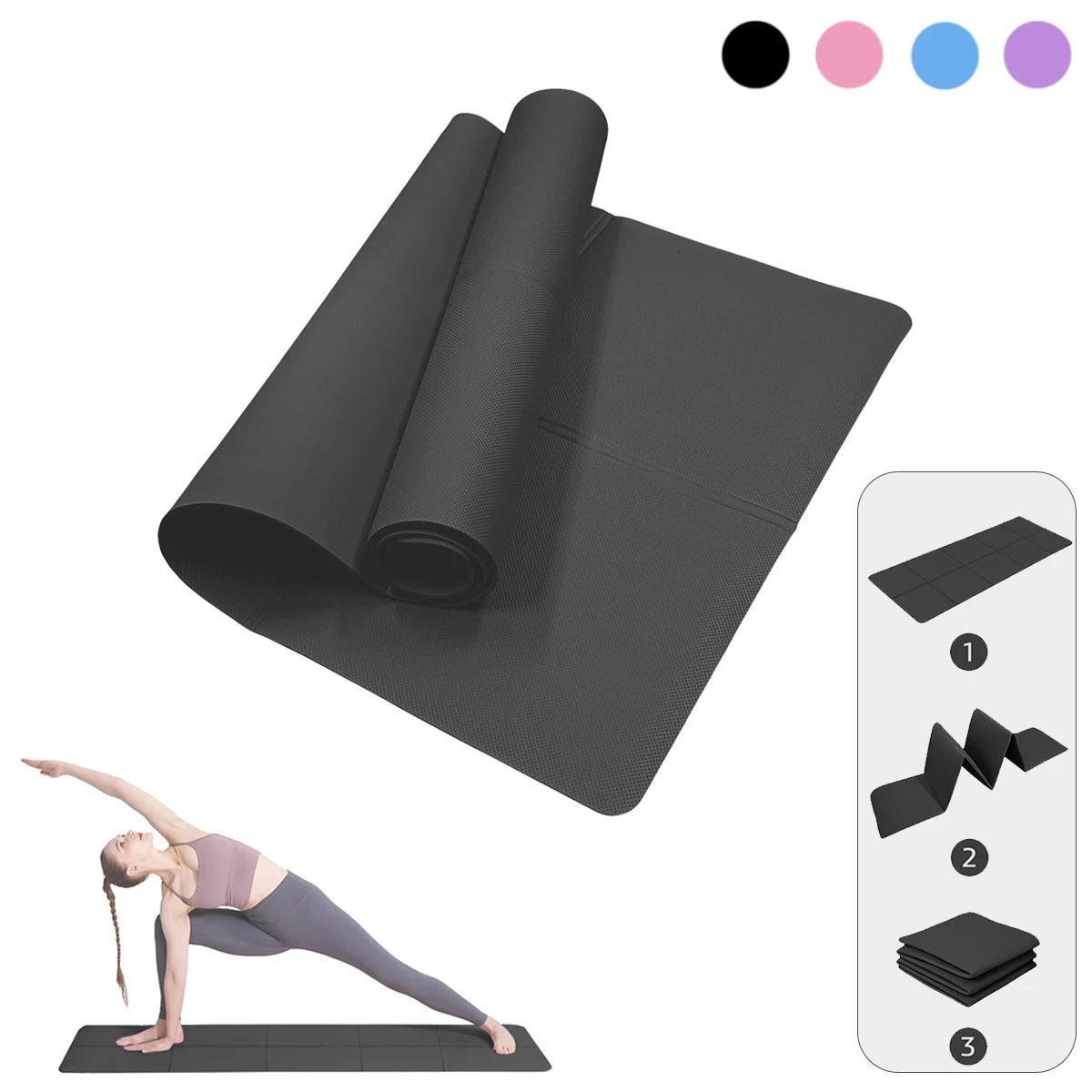 Premium Yoga Mat - Non-Slip & Extra Cushioned