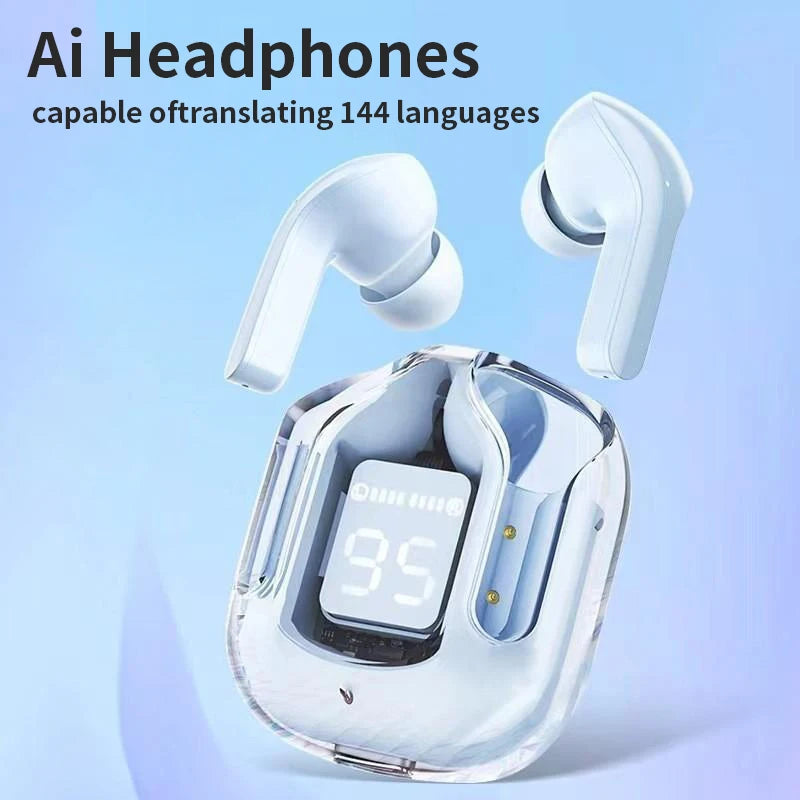 AI Translation Wireless Earbuds - Noise Reduction Sports Earphones