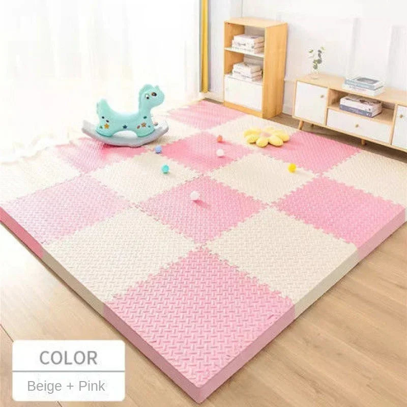Soft Foam Play Mat - Safe & Waterproof Floor Tiles