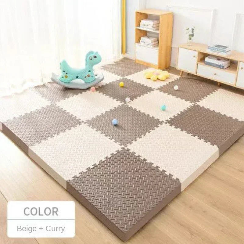Soft Foam Play Mat - Safe & Waterproof Floor Tiles