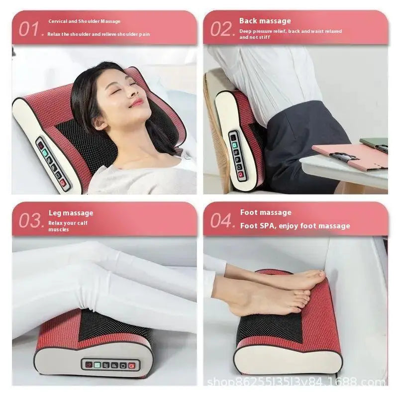 Multi-Functional Neck & Shoulder Massager with Heat