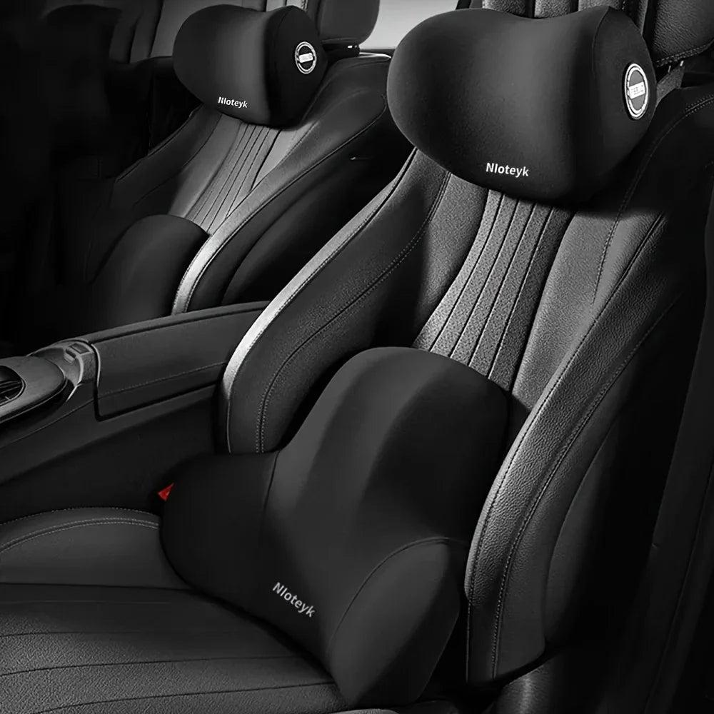 Memory Foam Lumbar Support Cushion for Chair & Car