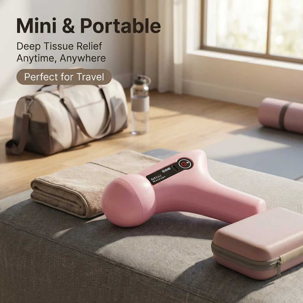 Portable Mini Massage Gun for Muscle Relief