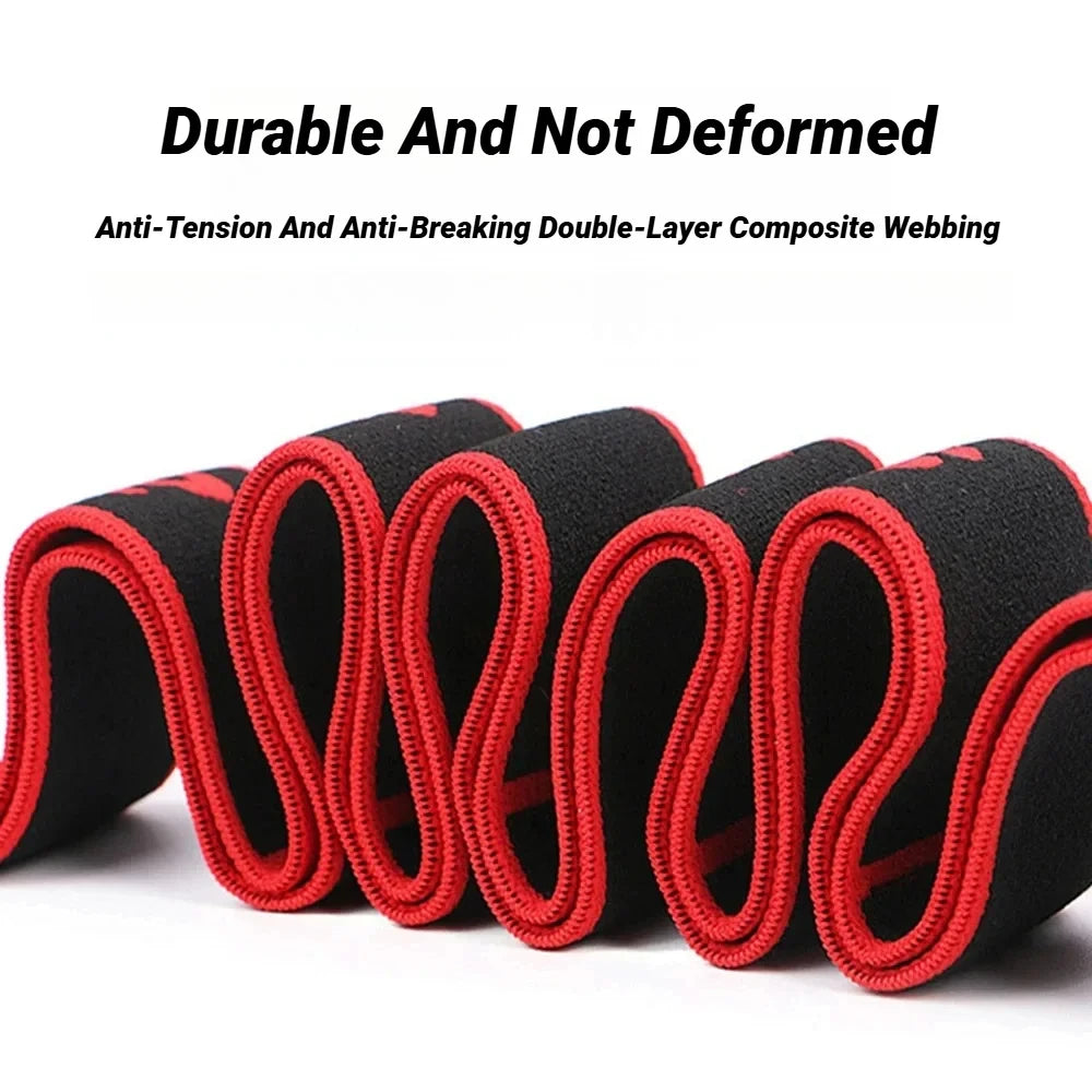 8-Section Yoga Stretching Belt - Dance & Pilates Fitness Band