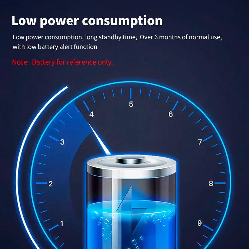 Smart WiFi Temperature & Humidity Sensor - Alexa & Google Home Compatible