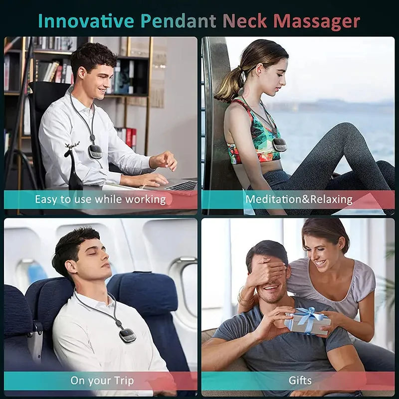 Intelligent Hanging Neck Massager - Portable