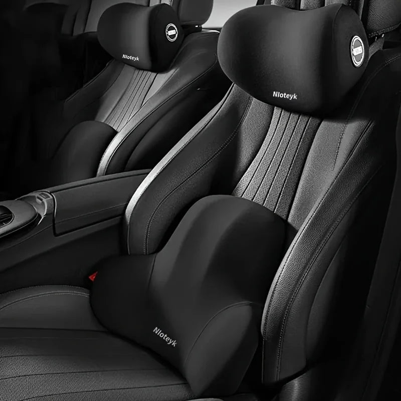 Memory Foam Lumbar Support Cushion for Chair & Car